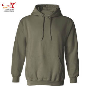 Sudadera con capucha de algodón peinado de alta calidad para hombre, logotipo personalizado bordado, moda de invierno, sudaderas de lana baratas de gran tamaño al por mayor - Product Image 2