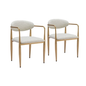 Silla de metal diseñada con estructura de acero reforzado que proporciona comodidad diaria confiable, ideal para comedor, sala de estar y oficina. - Product Image 5