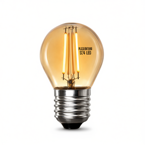 E27 4W Amber Adjustable LED <b>Sphere</b> Filter Bulbs - Product Image 2