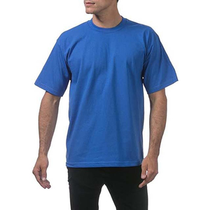 <b>Mens</b> <b>Blue</b> Color T <b>Shirt</b> Designed With Skin Friendly Fabric Smooth Gsm And Flexible Use For Clothing Lines - Product Image 4