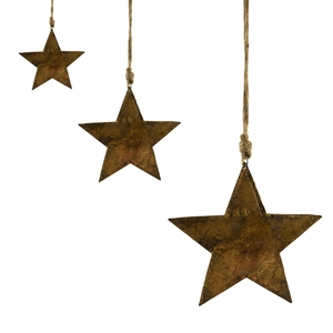 Estrella colgante de Navidad, artículo decorativo de Metal de corte, venta al por mayor, estrella personalizada de alta calidad, adorno colgante festivo - Product Image 4