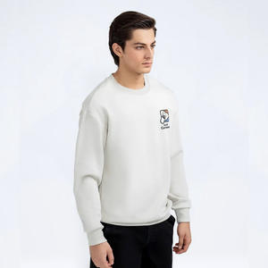 เสื้อสเวตเชิ้ตผ้าฟลีซสั่งทำขายส่ง |   เสื้อคอกลมโอเวอร์ไซส์เนื้อหนา |   เสื้อสตรีทแวร์แบบยูนิเซ็กซ์สำหรับฤดูหนาว - Product Image 5