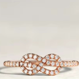 Infinity Moissanite Engagements Ring Beautiful Sterling Silver Ring Hip Hop <b>Jewelry</b> Customized Ring <b>Other</b> <b>Diamond</b> <b>Jewelry</b> - Product Image 2