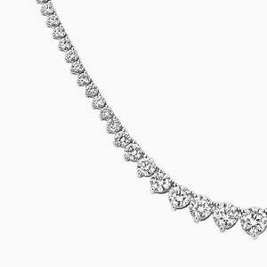 Collier de chaîne de tennis en diamant de laboratoire gradué personnalisé 4.00 MM glacé Hip Hop Bling en argent or jaune PT950-for les mariages - Product Image 6