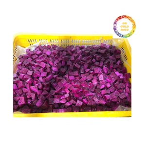 Dragonfruit rojo congelado de calidad exportado de Vietnam al por mayor listo para usar empaquetado para servicio de alimentación y venta al por menor - Product Image 1