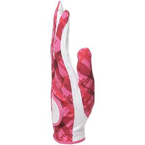 Fabricant complet de gants de golf de couleur personnalisée et logo Cabretta cuir rose gants de golf en peau de mouton main gauche main droite - Product Image 5