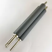 Rouleaux personnalisables en acier inoxydable de haute qualité avec revêtement en caoutchouc silicone pour matériaux d'impression par blocs Lanjo B1814