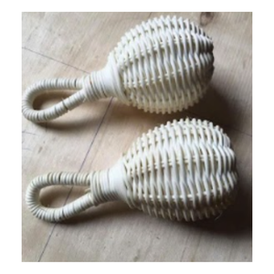 Campanas Navideñas de Ratán Premium, Decoración Natural Hecha a Mano para el Hogar y Regalos - Product Image 5