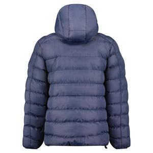 Veste matelassée matelassée à fermeture éclair à capuche réglable classique pour hommes vêtements d'extérieur chauds isolés légers à la mode veste spéciale d'hiver - Product Image 2