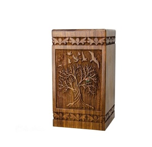 Urne de crémation arbre de vie en palissandre pour cendres humaines urne pour animaux de compagnie urnes funéraires pour adultes faites à la main pour animaux de compagnie personnalisés - Product Image 6