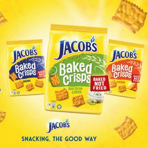 Bán chạy nhất jacob's Nướng Khoai tây chiên <span class=keywords><strong>Cheddar</strong></span> 229g x 6pcs tiện dụng multipack bánh quy hộp túi bao bì ngọt ngào - Product Image 2