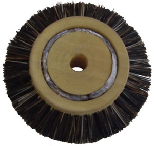 Brosse de haute qualité avec des poils noirs circulaires, 3 rangées, utilisée pour la fabrication de bijoux, vente en gros, prix le plus bas, meilleur produit - Product Image 1