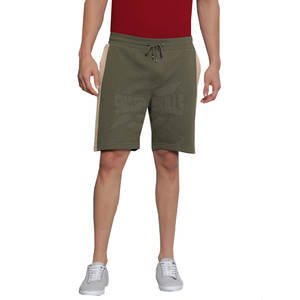 Short de rue haute pour hommes design personnalisé OEM fermeture à la taille élastique à motif solide dernier style prix raisonnable - Product Image 1