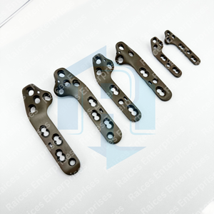 Plaques d'ostéotomie pour nivellement du plateau tibial de haute qualité Raices Enterprises RE-006188, instruments orthopédiques vétérinaires en titane CE - Product Image 2