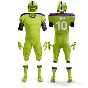 UNIFORMES DE EQUIPO DE FÚTBOL AMERICANO juvenil hechos por sublimación, Conjunto de Jersey y pantalón de fútbol americano - Product Image 4