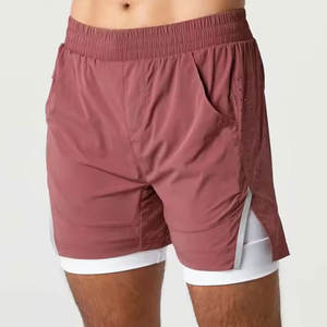 Pantalones Cortos Deportivos Casuales para Hombre, Cintura Media, Ligeros, Transpirables, de Secado Rápido, para Gimnasio, Running y Entrenamiento - Product Image 2