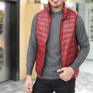 Chaleco Acolchado de Invierno para Hombre, Sin Mangas, Impermeable, Cortavientos, Transpirable, Prenda Exterior Lisa, Hecho en Vietnam - Product Image 3