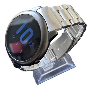 Bracelets spécialement en acier inoxydable pour <span class=keywords><strong>Haylou</strong></span> Solar LS05 Bracelet de montre intelligente Bracelets incurvés pour <span class=keywords><strong>Xiaomi</strong></span> <span class=keywords><strong>Haylou</strong></span> Solar - Product Image 1