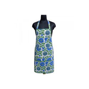 Linen <b>Apron</b> Wholesale Indian Block-Printed 100% Breathable 20 Sheeting Cotton 83 Cms Kitchen <b>Apron</b> at Wholesale Price - Product Image 3