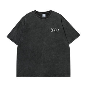 Chándal, ropa de verano, pieza 2, conjuntos de camiseta con lavado ácido, conjunto de pantalones cortos para hombre, sudadera, camiseta, conjunto corto 2025 - Product Image 2