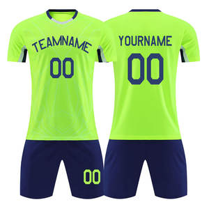 Uniforme de fútbol para hombre, conjunto completo de secado rápido, kit de fútbol por sublimación con diseño de logotipo personalizable, ropa de fútbol al por mayor - Product Image 6