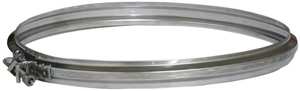 Collarín de Acero Inoxidable para Tubos de 20 cm - Product Image 1