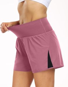 Pantalones cortos deportivos de alta calidad para mujer, superventas, ajustados, transpirables, ligeros, con cintura elástica - Product Image 3