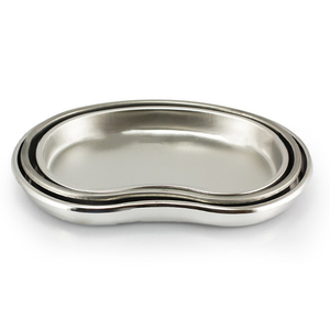 Cuenco de riñón de acero inoxidable para uso en hospitales y laboratorios bandeja de riñón de instrumentos quirúrgicos con acabado pulido - Product Image 1