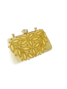 Qualité supérieure personnalisé perlé à la main mode avant sacs à main nuptiaux fabriqués à la main soirée embrayages à vendre - Product Image 6