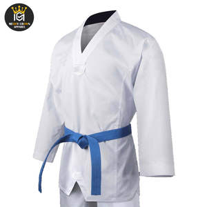 Venta al por mayor de alta calidad bajo precio Taekwondo uniformes Unisex deportes activos jiu jitsu kimono Taekwondo Jerseys y pantalón conjunto - Product Image 2