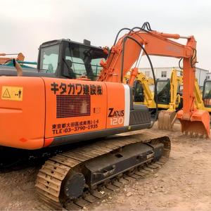 Excavadora Usada HITACHI ZAX120 Modelo 2023, 12 Toneladas, Componentes Centrales del Motor, Stock de Fábrica, Origen Japón - Product Image 1