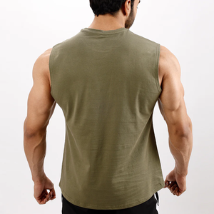 À la mode Slim Fit Tank Hommes Streetwear Tendance 2025 Hommes Yoga Débardeur Respirant Flexible Séchage Rapide - Product Image 5