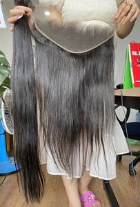 [PRIX D'USINE] 45% 50% 60% Densité 40 Pouces Droite Dentelle Perruque 13X4 13X6 Hd Avant de Lacet Perruques Cambodgienne Perruque de Cheveux Humains - Product Image 2