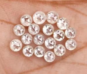 Diamant rond en vrac blanc naturel de 3mm à 5mm certifié GIA pour la fabrication de bijoux - Product Image 1