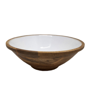 New Style Wooden Round Shape Fruit Bowl Natural Finished for <b>Tabletop</b> Home & Hotels Food & Snacks Serving Bowls Handmade - Product Image 5