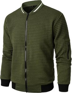 Veste bomber à col montant pour homme, prix imbattable, confortable, service OEM, marque privée, style streetwear, utilisation en extérieur en hiver - Product Image 1
