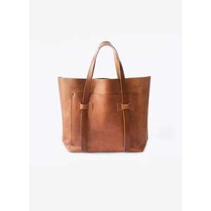 Sacs à main en cuir véritable tendance pour femmes, fermeture éclair, imperméables, grande capacité, sacs à bandoulière - Product Image 6