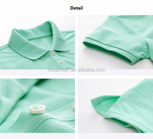 Haute qualité femme fille classique personnalisé plaine Polo t-shirt femmes Polo T-shirt pour hommes livraison DDP - Product Image 5