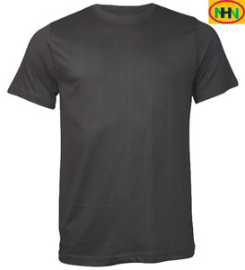 T-shirt pour homme en gros, vierge, personnalisable, 100% coton, logo pour homme, impression unie, t-shirt blanc et noir vierge, décontracté - Product Image 5