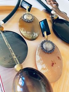 BAFFALO, recién llegado, collar de cuerno de buey de Búfalo, joyería de hueso de estilo Animal pulido, cuentas de diseño Natural, regalos de boda para mujeres y niñas - Product Image 6