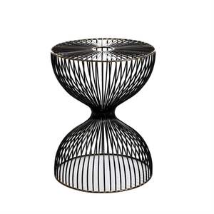 Taburete de Metal de Hierro Hecho a Mano de Doble Color, Perfecto para el Hogar, Sala de Estar, Muebles Decorativos, Otomanas y Taburetes - Product Image 4