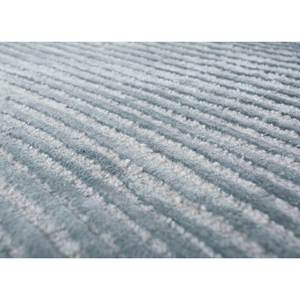 พรมขนสัตว์และใยวิสโคสทอมือลายทางสีเทาและสีดำ รุ่น Tra-1205 ขนาด 4 เมตร รูปทรงสี่เหลี่ยมผืนผ้า สำหรับบ้านและห้องนอน ความหนา 10 มม. - Product Image 3