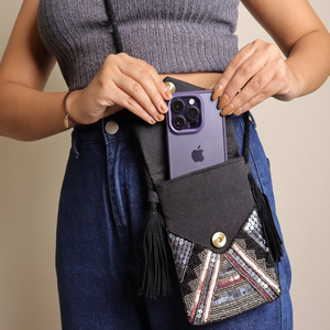 Bolso de noche de fiesta con cuentas hecho a mano, bolso de señora con cadena de búho plateado, bolso de hombro brillante con diamantes de glowin fashion - Product Image 5