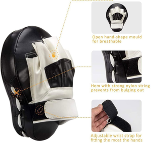 Coussinets de mise au point personnalisés de haute qualité MMA Kick Pad Hand Target rembourré idéal pour la boxe MMA Muay Thai - Product Image 5