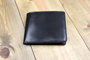 Classic Custom <b>Leather</b> Bi Fold Wallet Slim Genuine <b>Leather</b> RFID Blocking <b>Purse</b> <b>For</b> <b>Men</b> With Logo BFW-0107 - Product Image 2