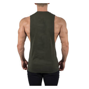 Cómodo sin mangas cuello redondo entrenamiento Tanktop algodón Spandex gran relación calidad-precio - Product Image 5