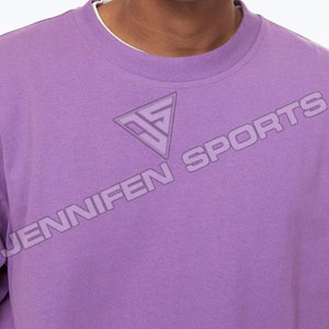 Camiseta Casual de Jersey para Hombre, 100% Algodón, Diseño Sólido, Corte Regular, Manga Corta, Transpirable, Ligera, para Verano - Product Image 4