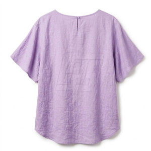 Trendy Ladies <b>Beach</b> Top Short Sleeve Summer <b>Shirt</b> Lightweight Vacation Wear Casual Resort Fashion Holiday Outfit - Product Image 2