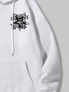 New Latest Design Heavyweight Acid Wash <b>Men</b> <b>Thermal</b> Hoodies High Quality Rhinestone Hoodies Custom 100% Cotton Hoodies - Product Image 3