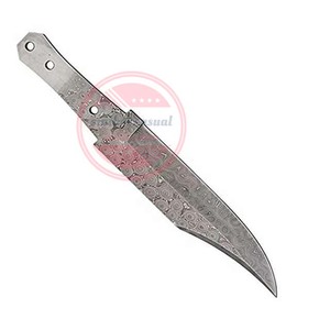 Couteau en acier damas de haute qualité Full Tang Blank Blade - Product Image 3